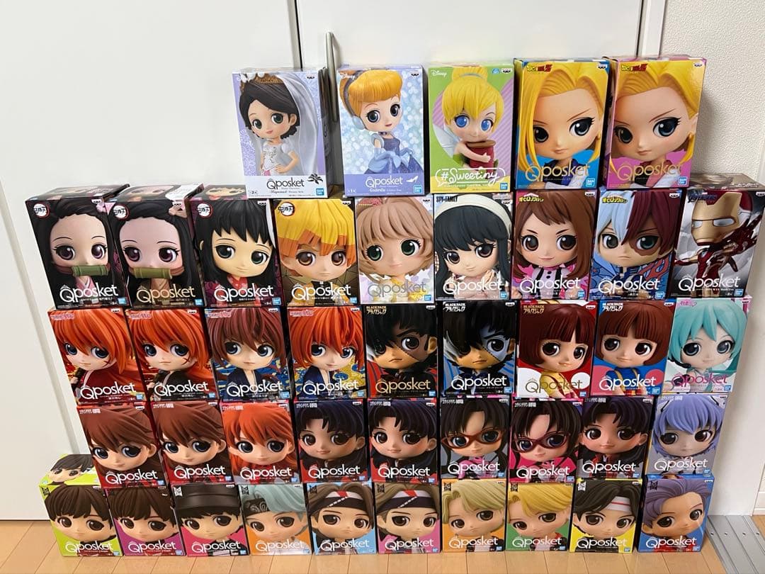 フィギュア　Qposket プライズ景品等　130点以上