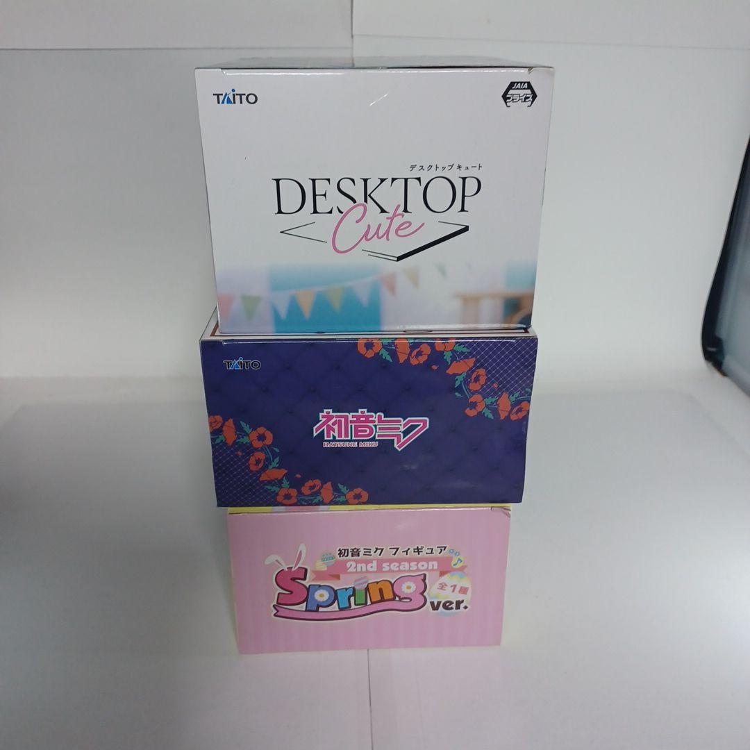 初音ミク フィギュア　デスクトップキュート　猫　長靴を履いた猫　イースター