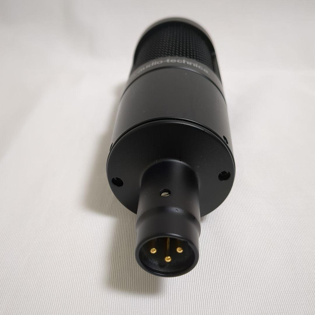 audio-technica AT2035 コンデンサーマイク ケーブル＆スポ付