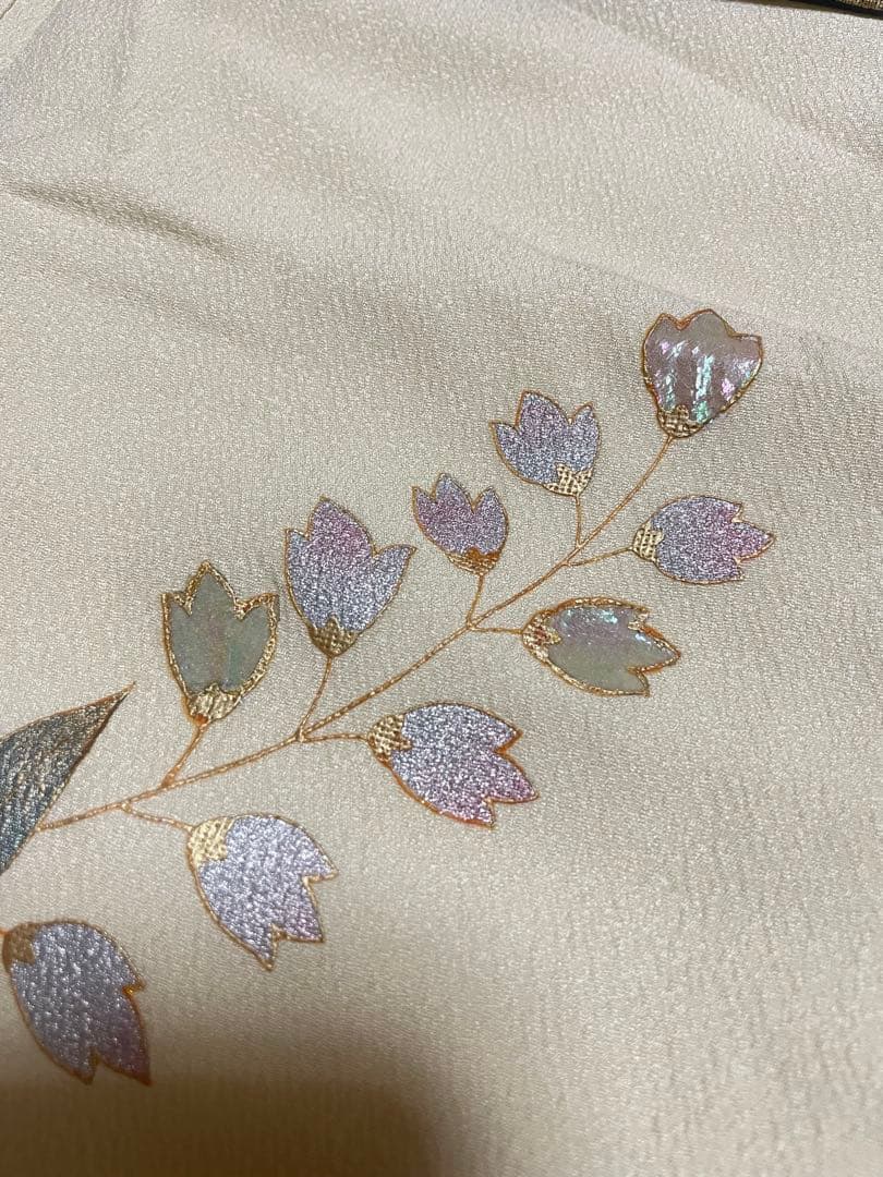 訪問着フルセット　辻ヶ花　金銀彩　螺鈿　正絹　結婚式　豪華　高級