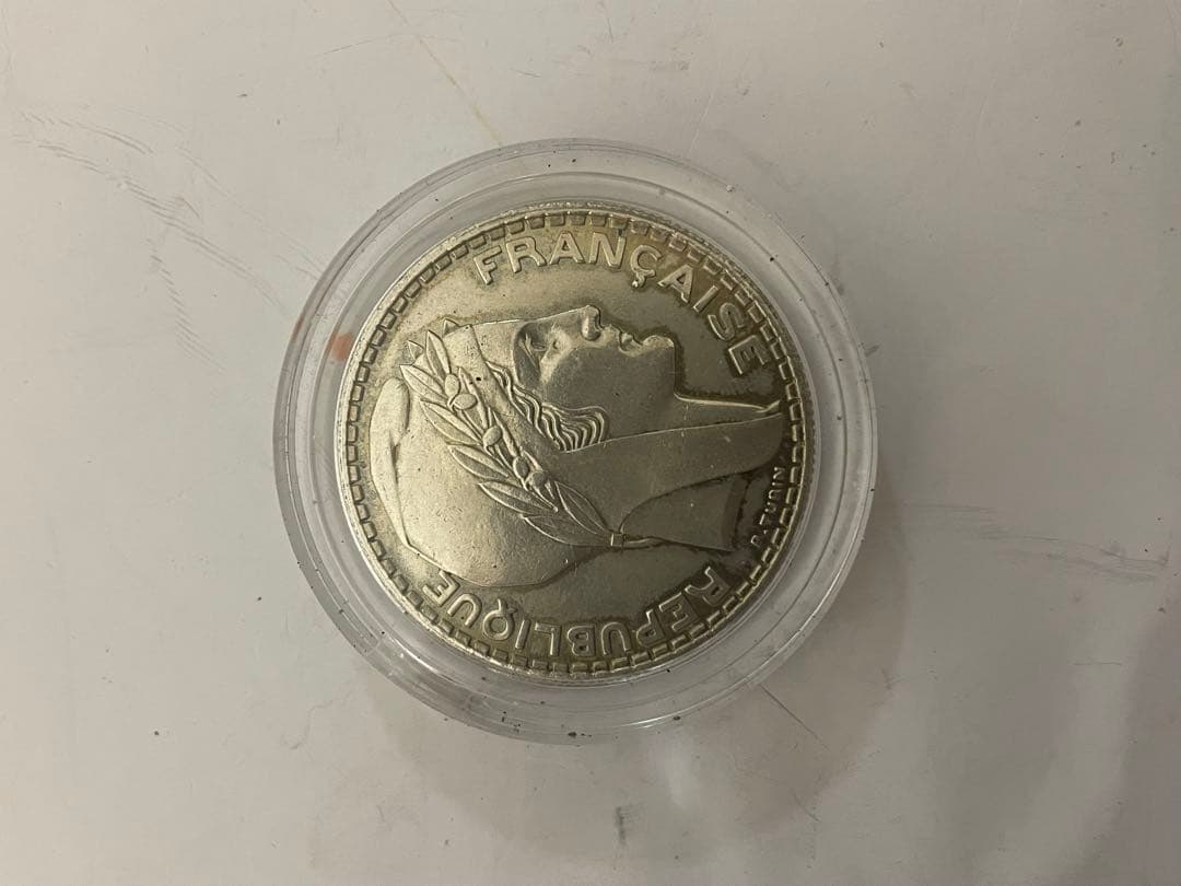 フランス銀貨　1934年　20FRANCS