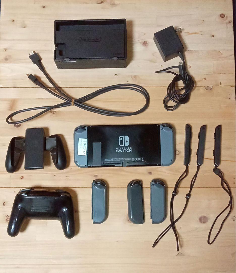 た*き様 Nintendo Switch グレー 本体 + 付属品