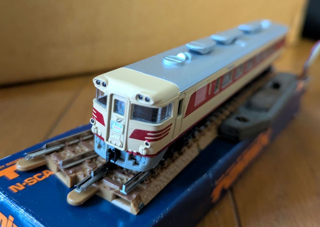 【中古】鉄道模型Nゲージ　車両各種&レールセット（EF58・キハ82他）