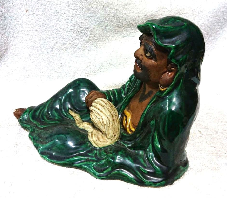 九谷焼達磨座像T170