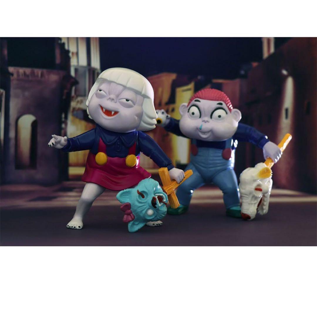 日野日出志「地獄の子供達」　UNBOX INDUSTRIES ソフビ