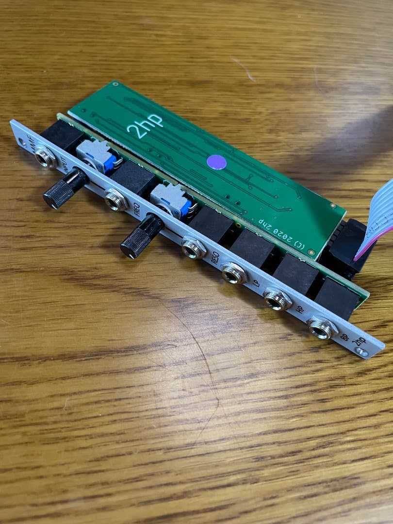 2hp MMF LP HP BPマルチフィルタモジュール