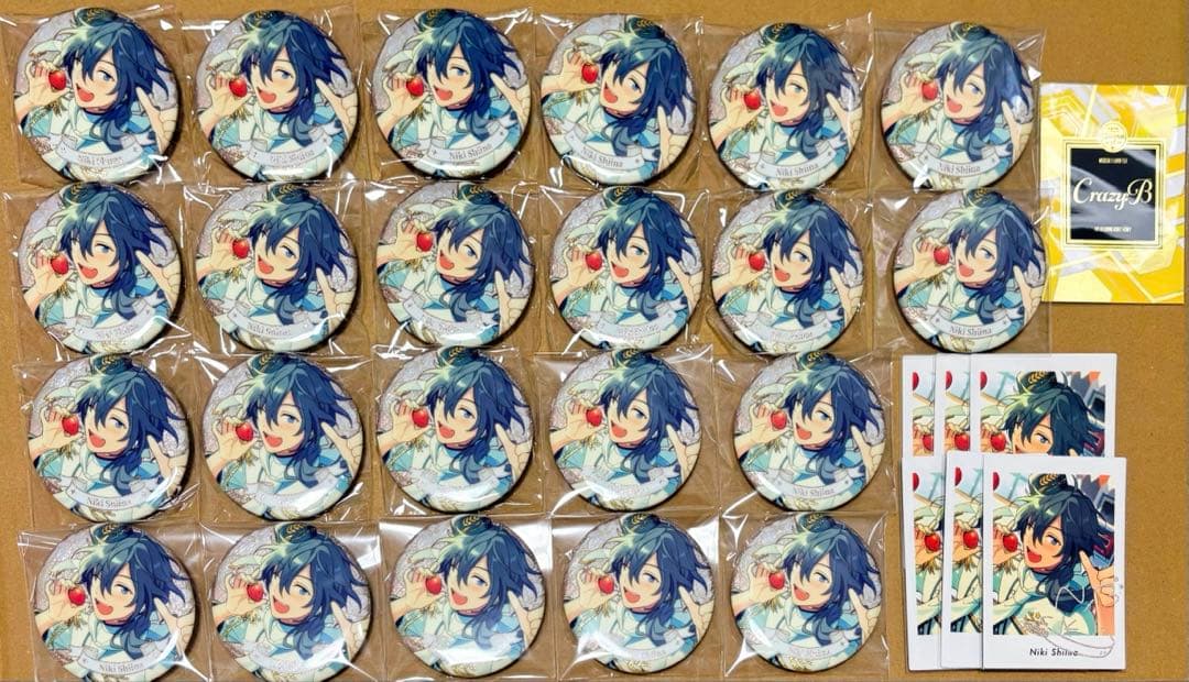 あんスタ　椎名ニキ　缶バッジセット　２８個