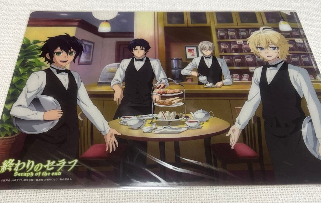終わりのセラフ　出品なし激レア　クリアファイル　パンフレット　コースター