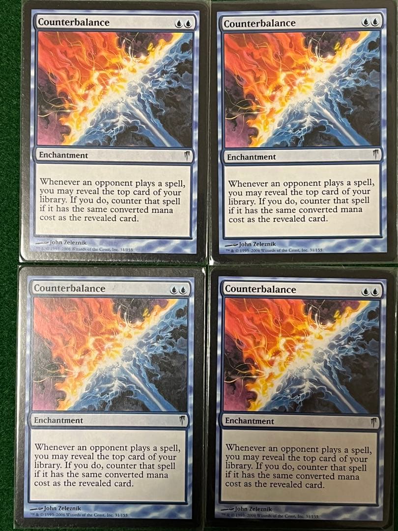 mtg 相殺　英語　4枚セット　Counterbalance