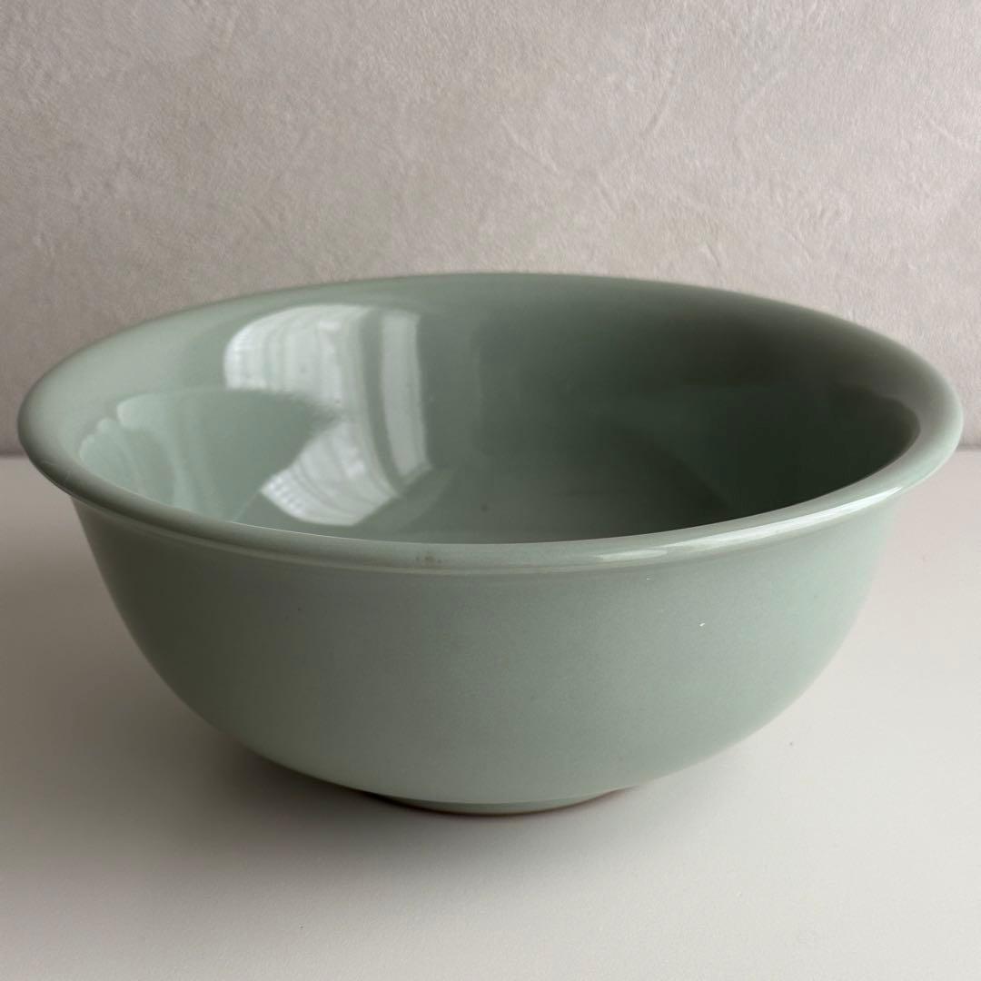 宮永東山 青磁 菓子鉢 共箱