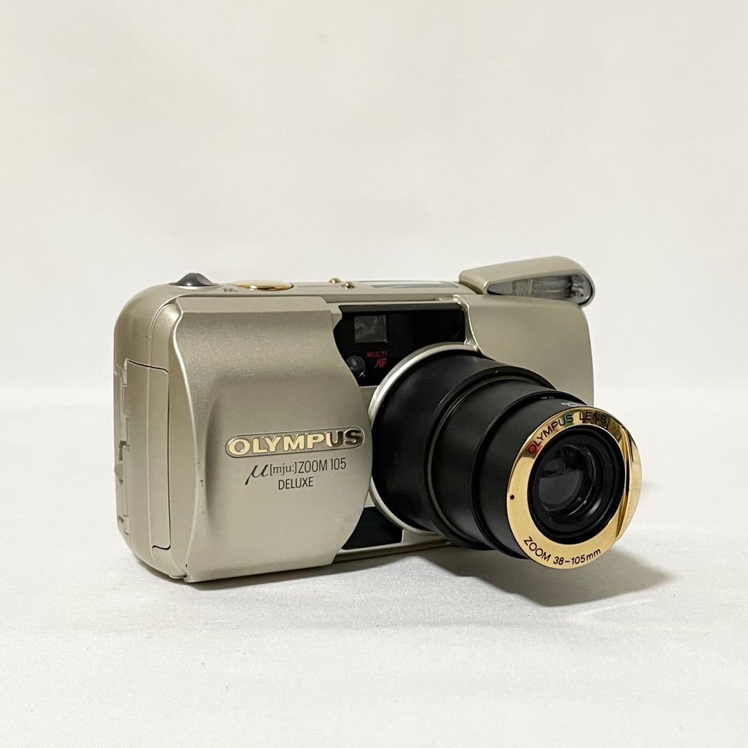 【完動品】OLYMPUS μ ZOOM 105 DELUXE フィルムカメラ