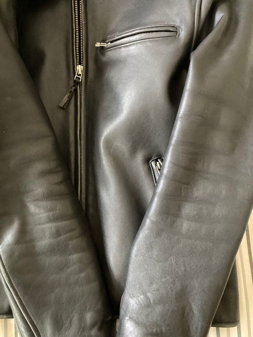 Wind Armor 牛革シングルライダースジャケット