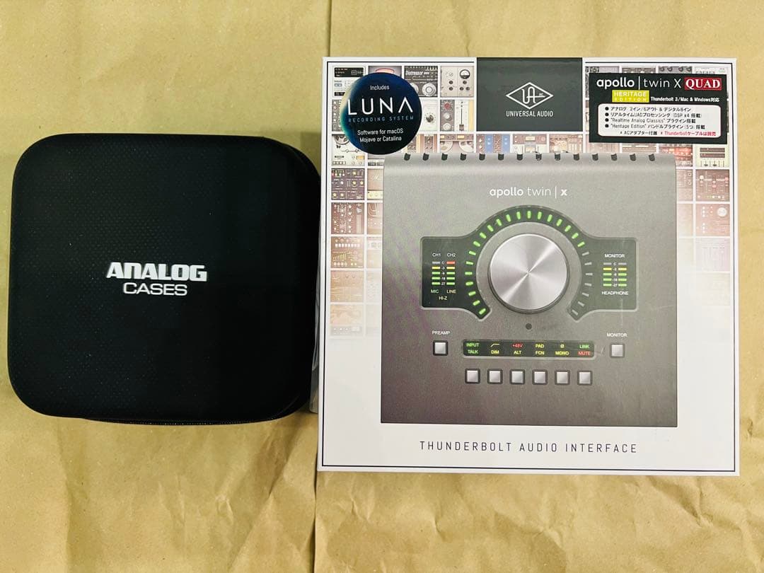 DTM・DAW Apollo Twin X Quad Heritage Edition