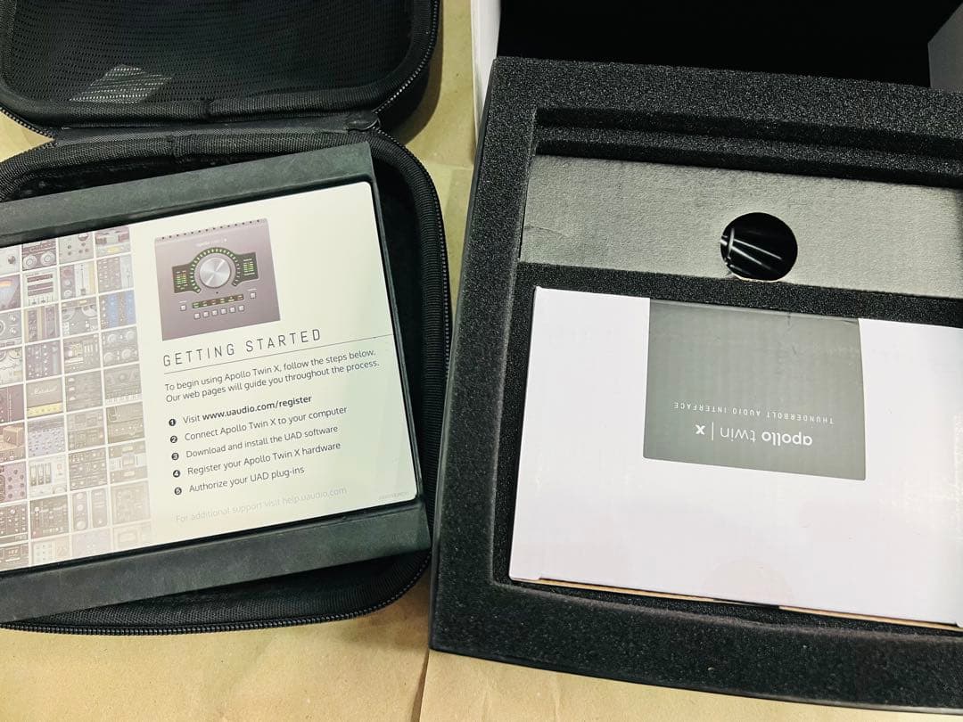 DTM・DAW Apollo Twin X Quad Heritage Edition