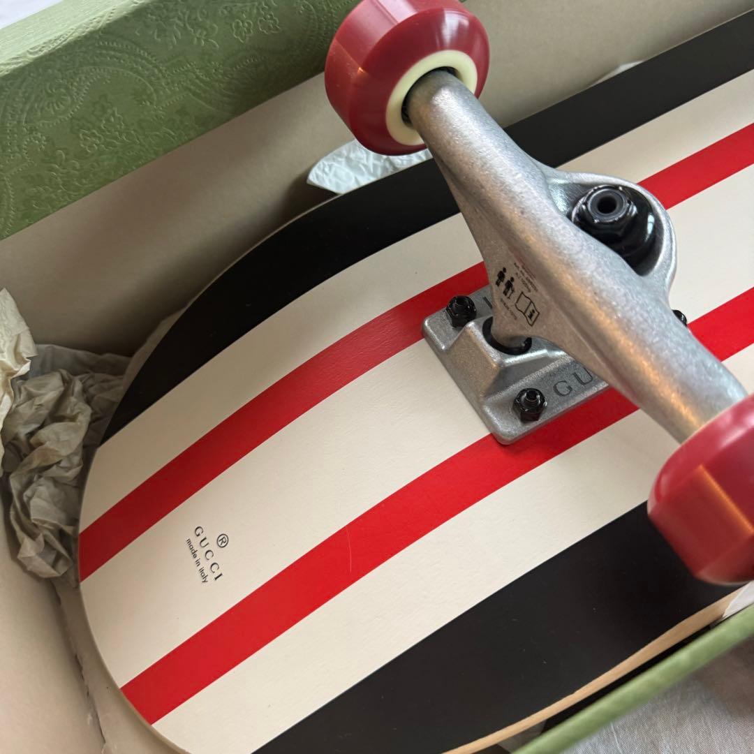 GUCCI スケートボード インターロッキング G インテリア ウッド