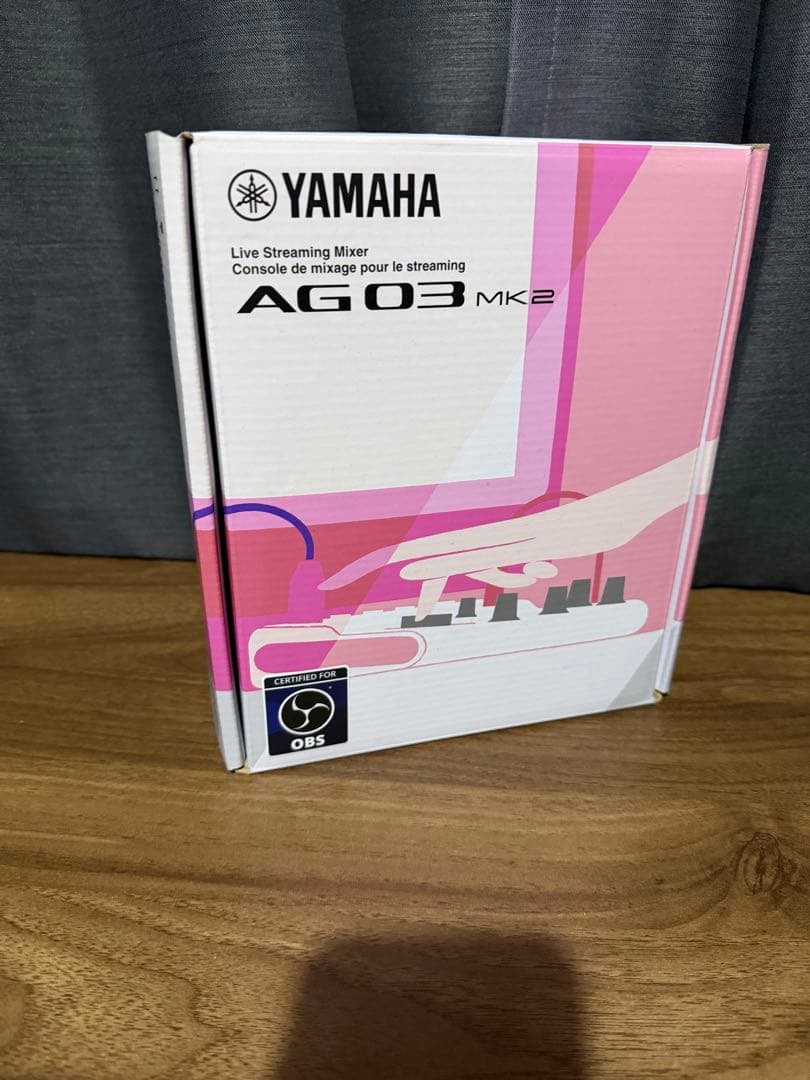 YAMAHA AG03MK2 W　3ch ライブストリーミングミキサー　ホワイト