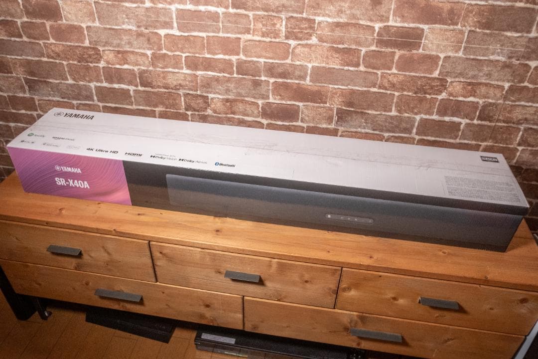 YAMAHA SR-X40A サウンドバー