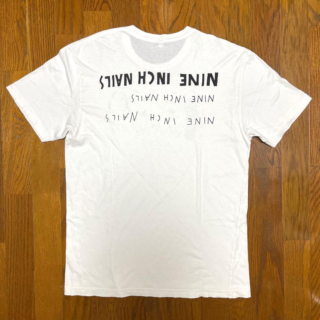 Nine Inch Nails オフィシャル Tシャツ　白/L