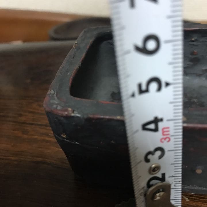 盆栽鉢　絶品時代ミニ盆栽鉢秀峰切り立長方鉢山野草寄せ植小鉢植木鉢