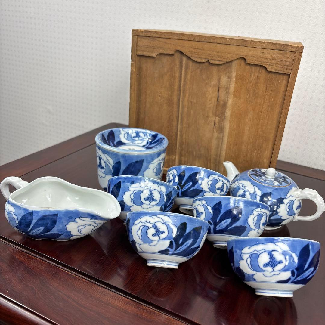 伊万里焼　骨董　急須　湯冷まし　アンティーク茶器セット