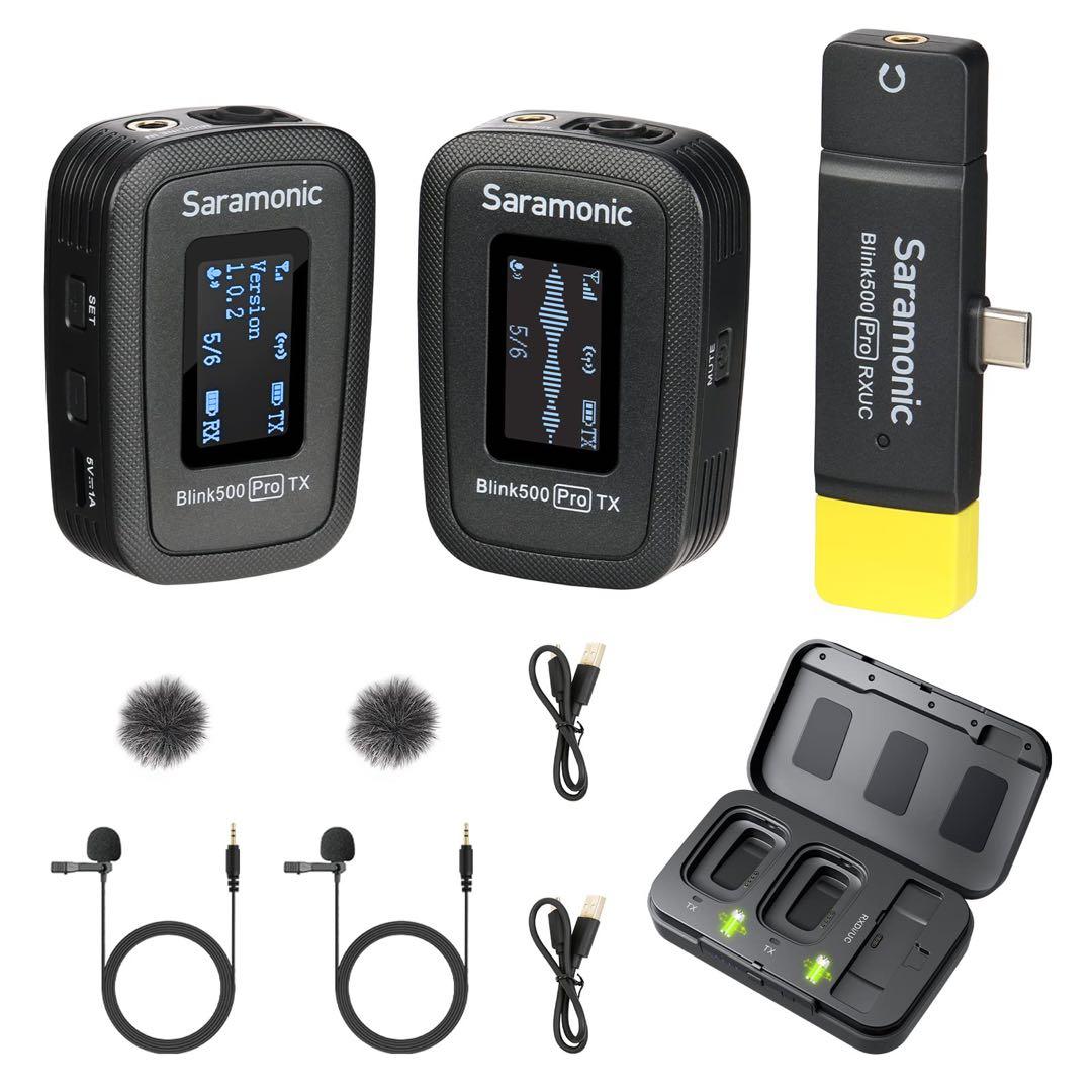 ワイヤレスマイク　ピンマイク　撮影　取材　Blink500 Pro B6