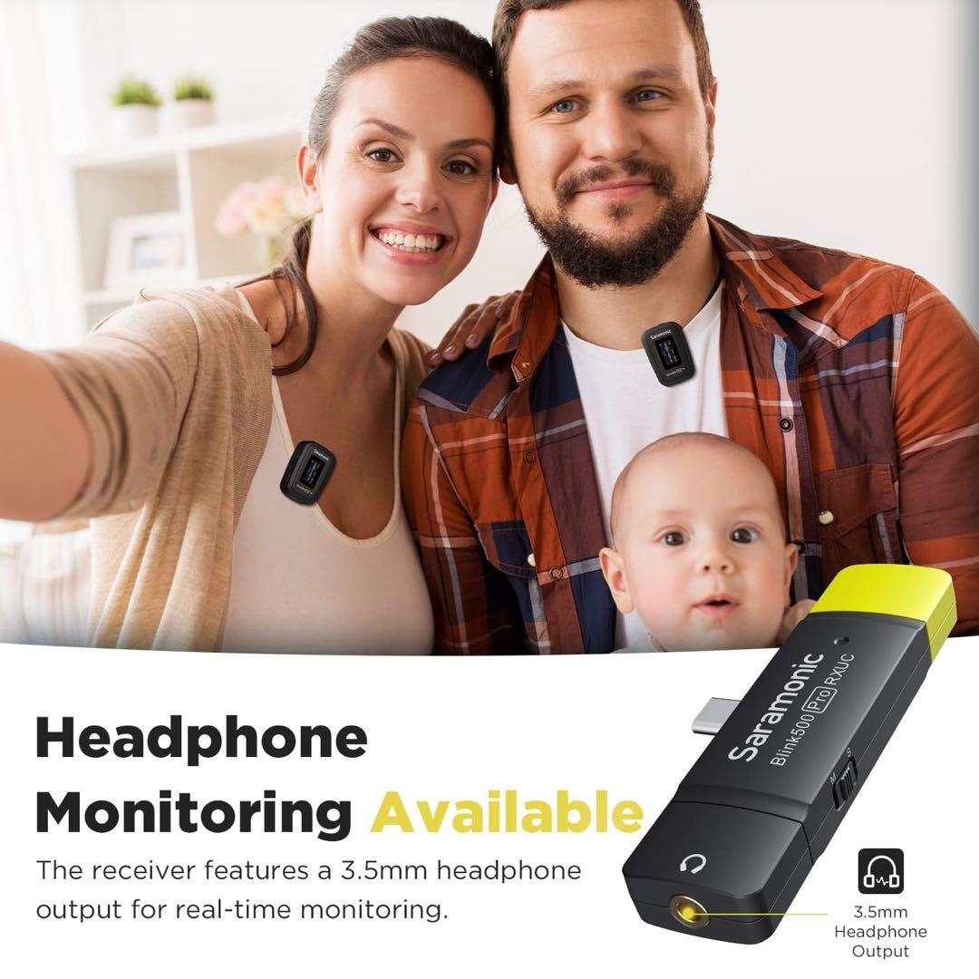 ワイヤレスマイク　ピンマイク　撮影　取材　Blink500 Pro B6