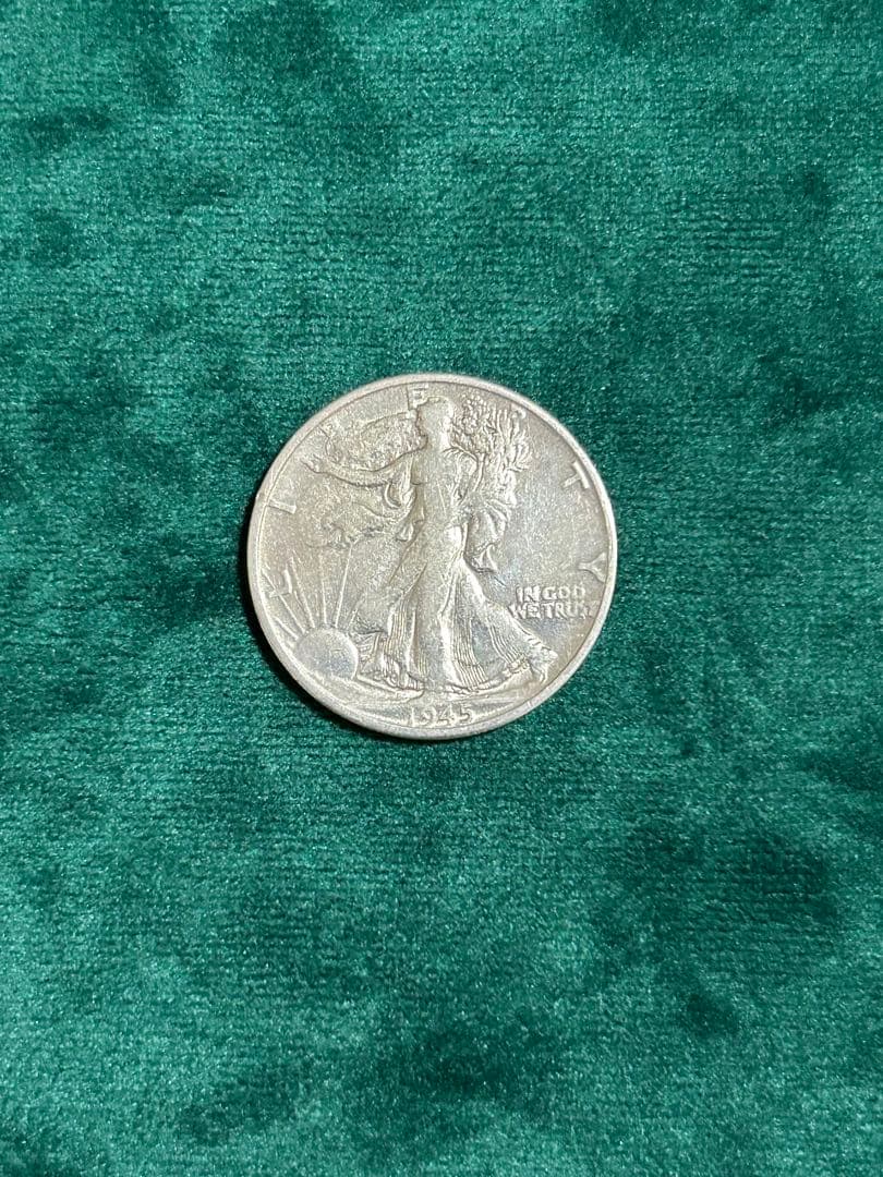 ウォーキングリバティ銀貨5枚