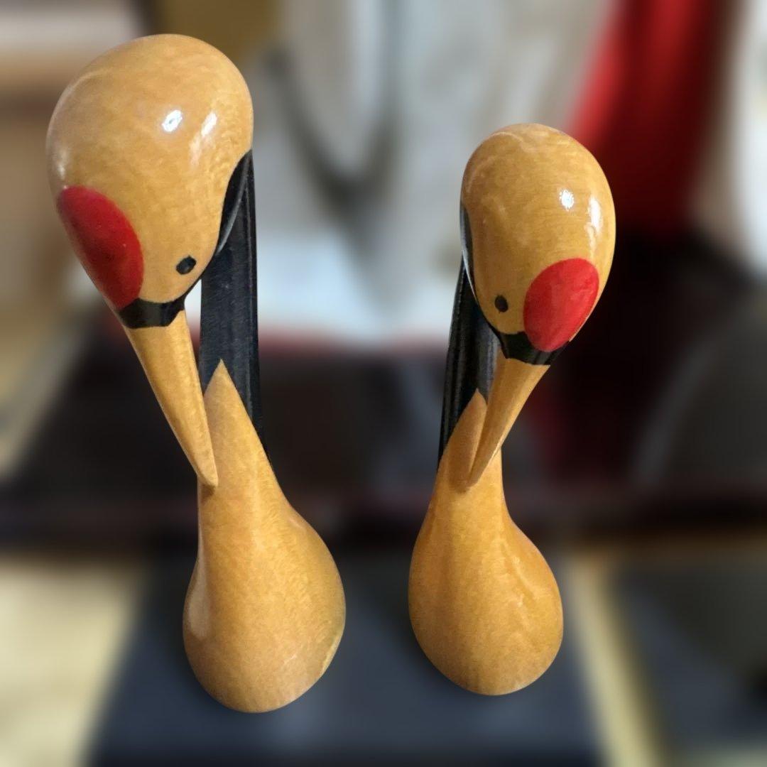 嘉美礼作 花嫁人形 白無垢 ガラスケース入り 木札・鶴飾り付き 和装人形