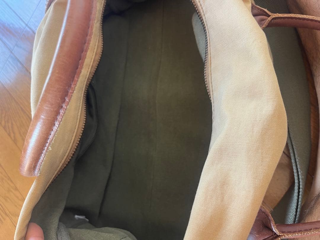 BEAN SIGNATURE ボストンバッグ ベージュ llbean