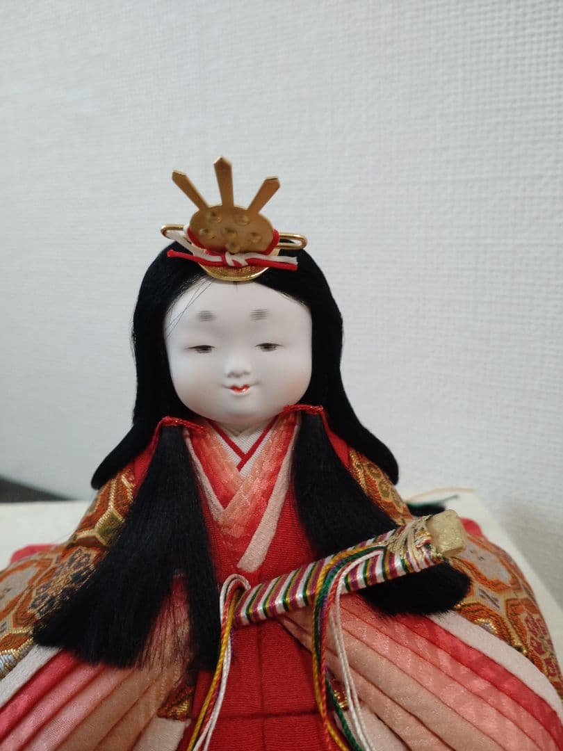 名工・村岡茂作　内裏雛