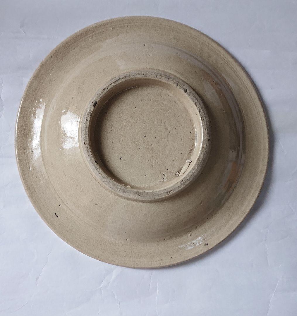 皿(石皿？) 竹絵