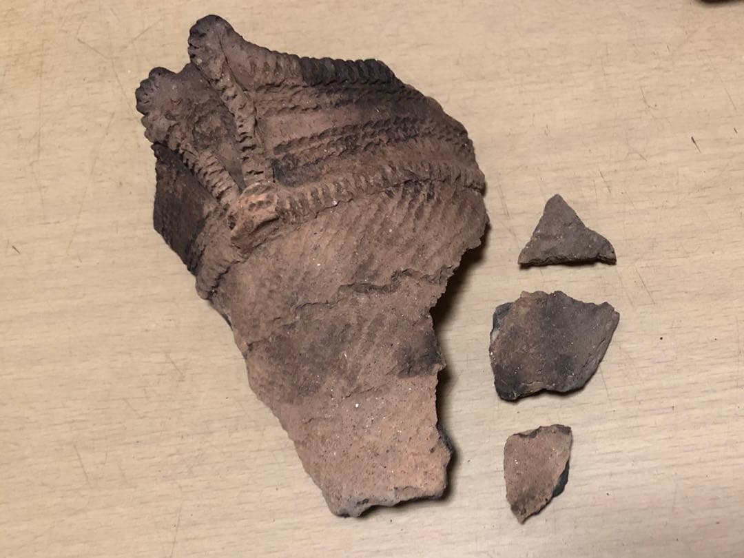 「縄文土器の欠片 No.528」です。