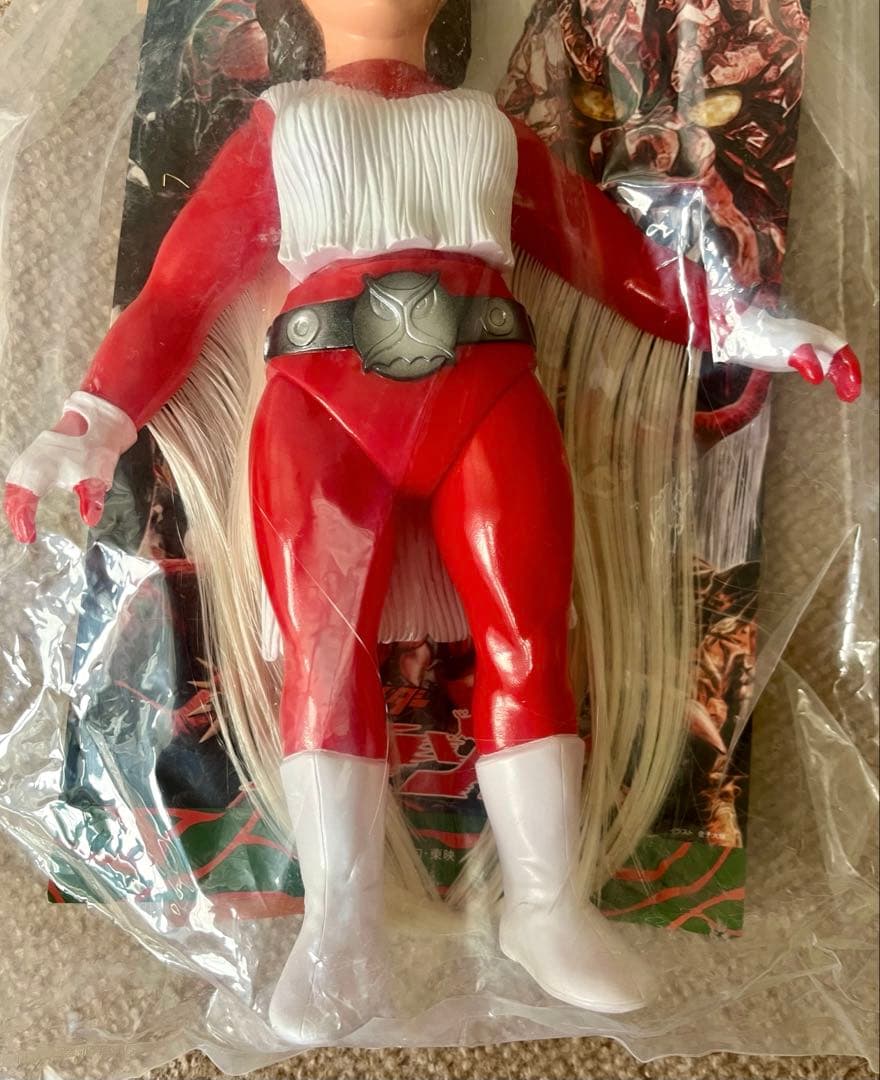 東映レトロソフビコレクション　仮面ライダーアマゾン　赤ジュ―シャ　女戦闘　新品未