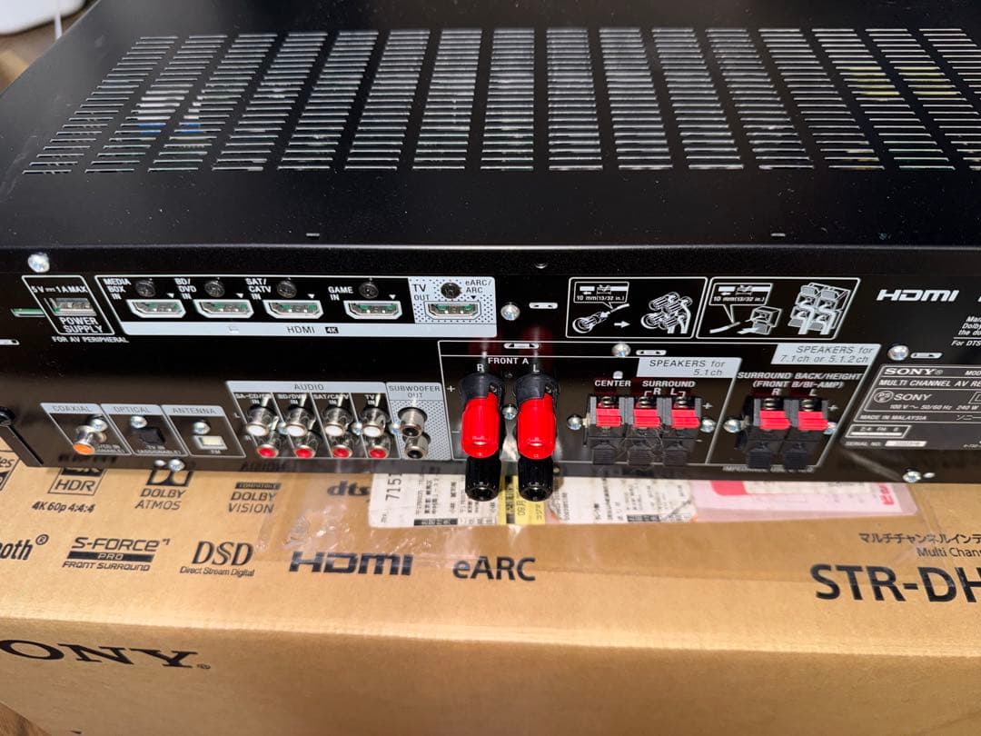SONY マルチチャンネルインテグレートアンプSTR-DH790