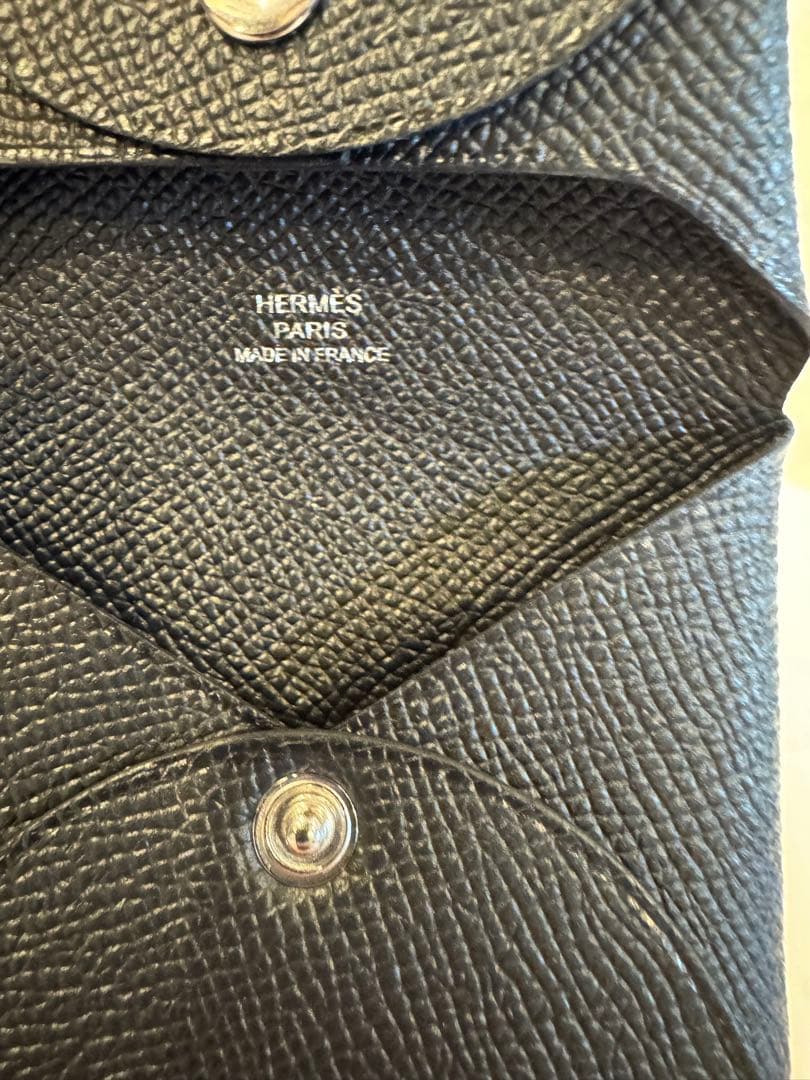 HERMES パスティア　ケースブラック