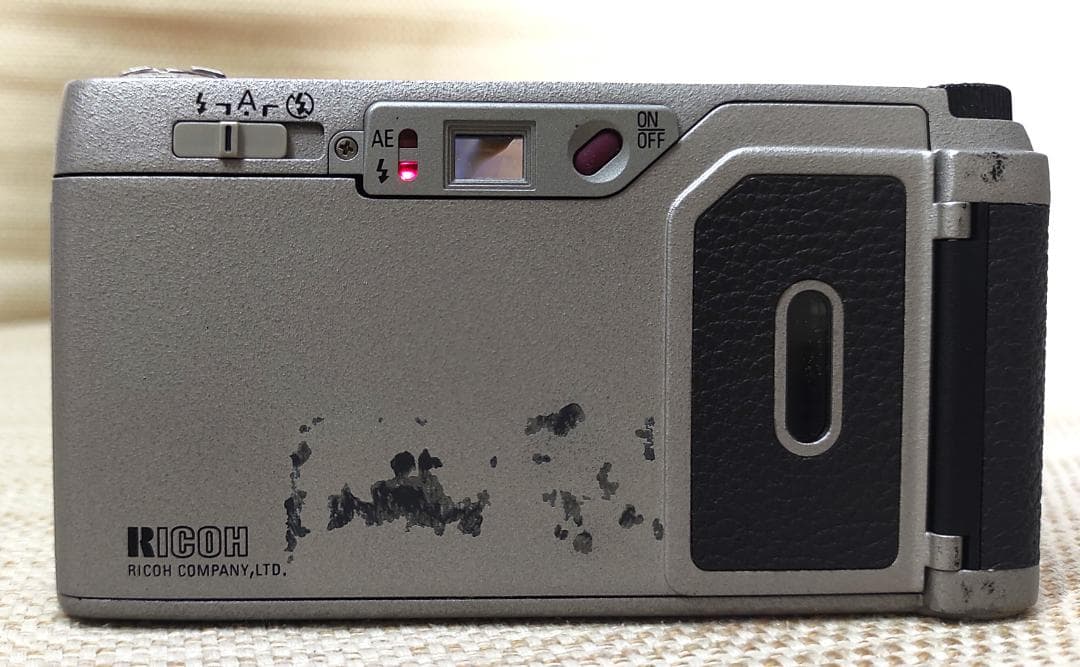 動作品　RICOH GR1 コンパクトフィルムカメラ