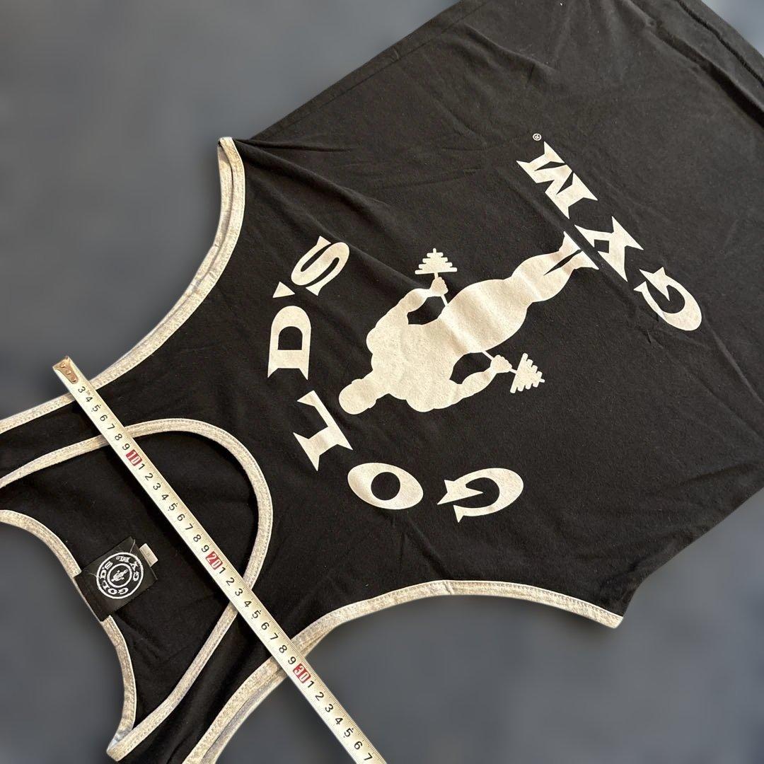 ゴールドジム　リンガータンクトップ　gold's gym 横川尚孝　トレーニング