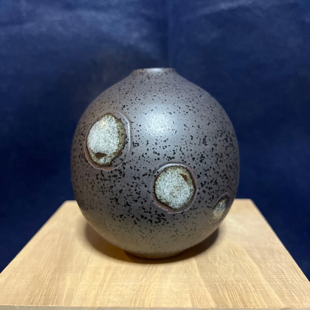 一輪差し／常滑焼／煌三造／明世水玉