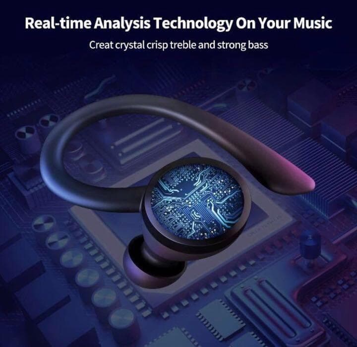 どんなに激しい動きでも耳から落下しない＆不快感0で超快適♪❤スポーツイヤホン