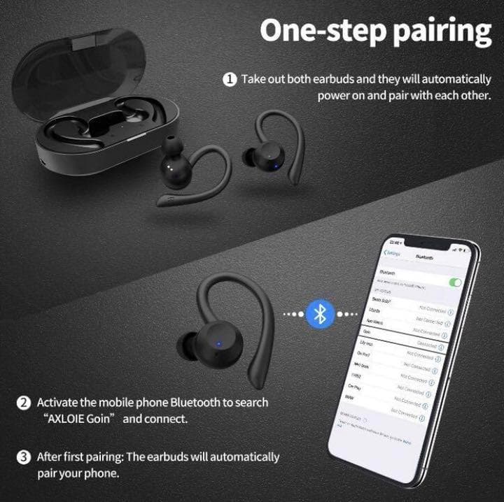 どんなに激しい動きでも耳から落下しない＆不快感0で超快適♪❤スポーツイヤホン