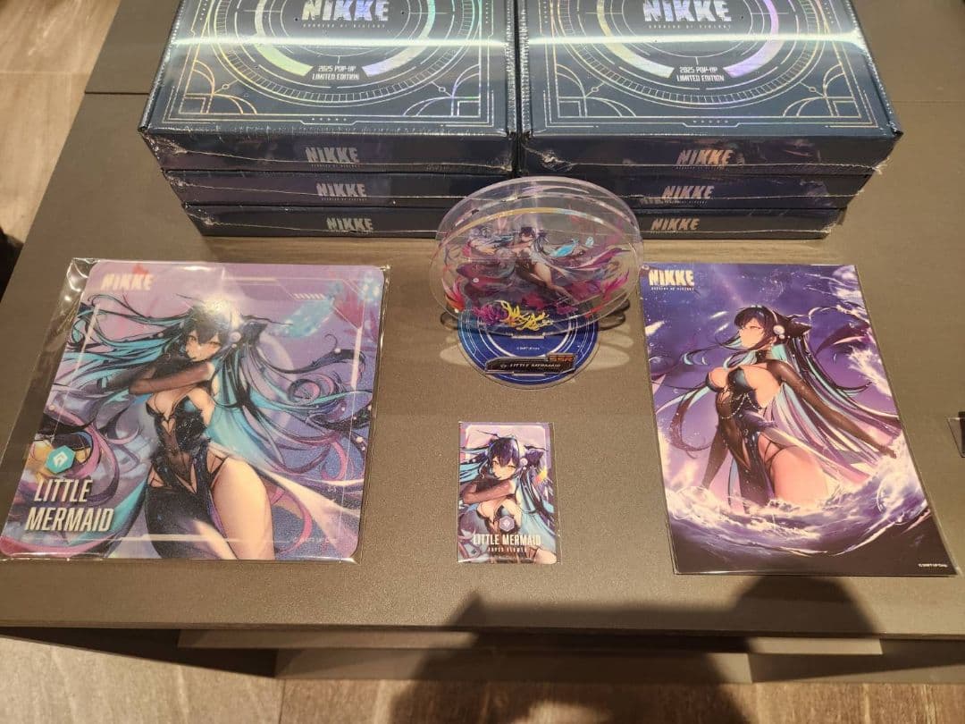 韓国限定　勝利の女神NIKKE ポップアップエディション　リトルマーメイド