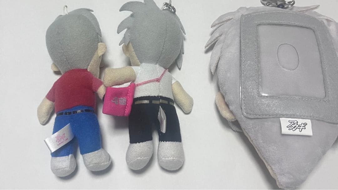 アカギ 赤木しげる ざわざわマスコット・パスケース ぬいぐるみ 福本伸行