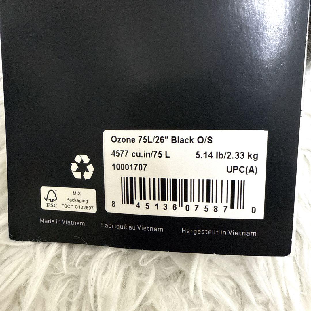 ✨未使用タグ付き✨OSPREY Ozone キャリーバッグ 75L 26インチ