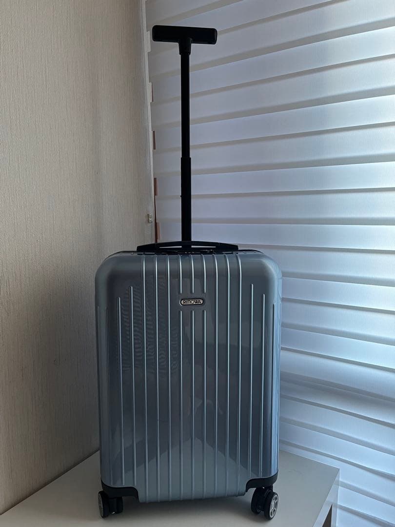 極美品　リモワ スーツケース　サルサエアー 33L TSAロック アイスブルー