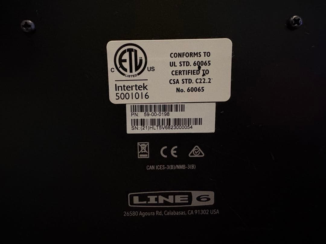 ギター line6 helix lt