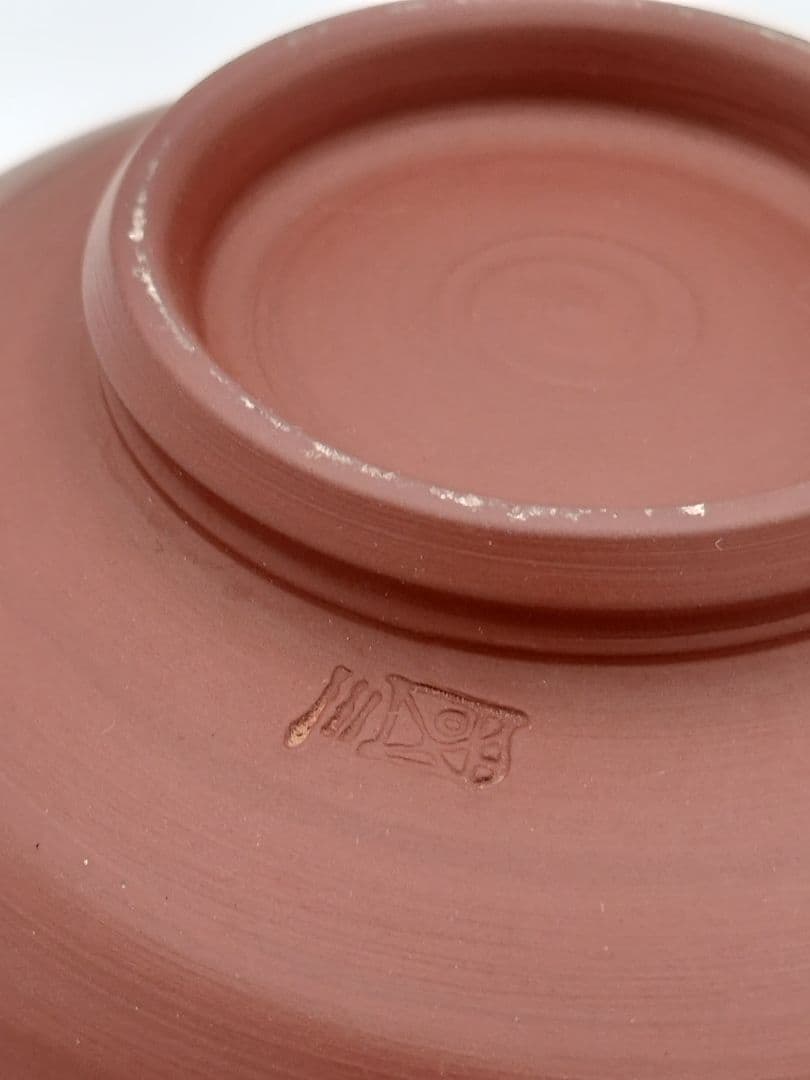c249 朱泥茶碗 玉翠軒 国三窯　渡辺国三 木箱 茶道具 古物