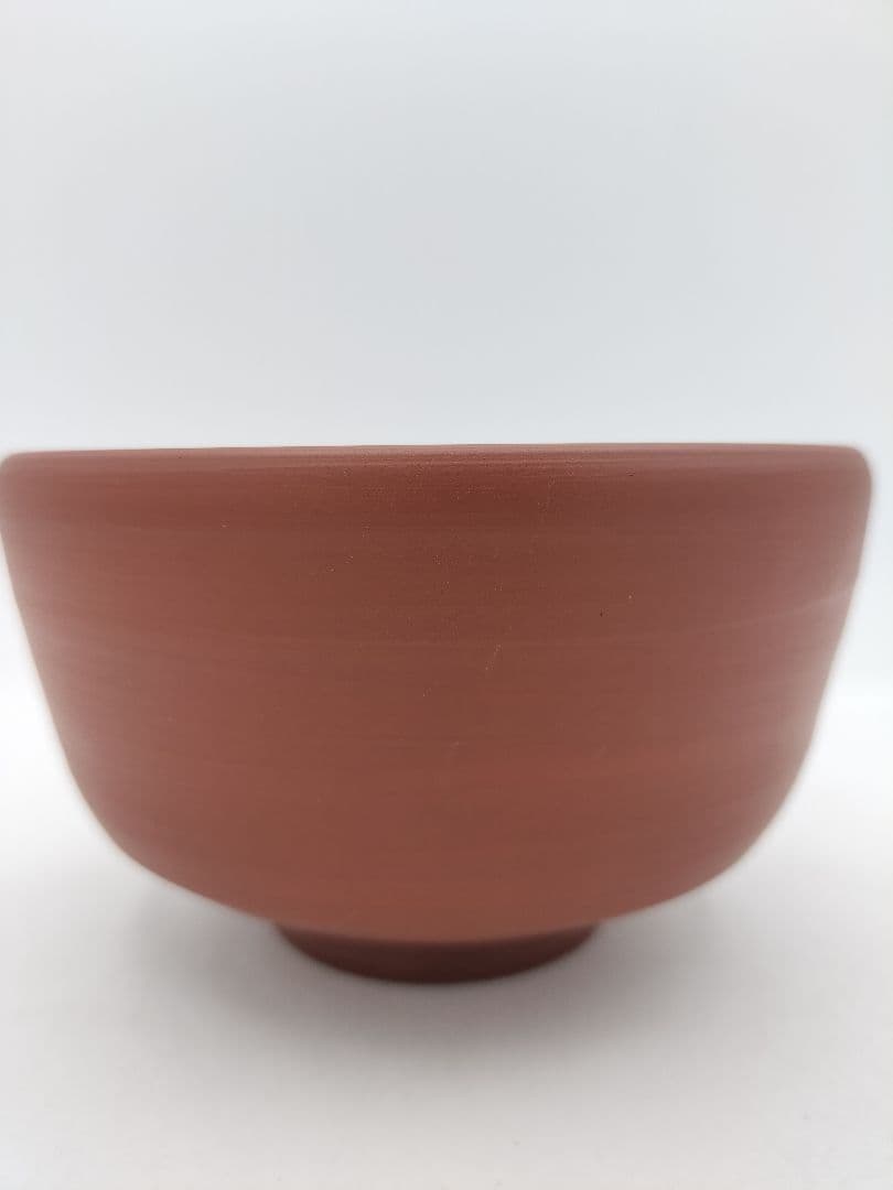 c249 朱泥茶碗 玉翠軒 国三窯　渡辺国三 木箱 茶道具 古物