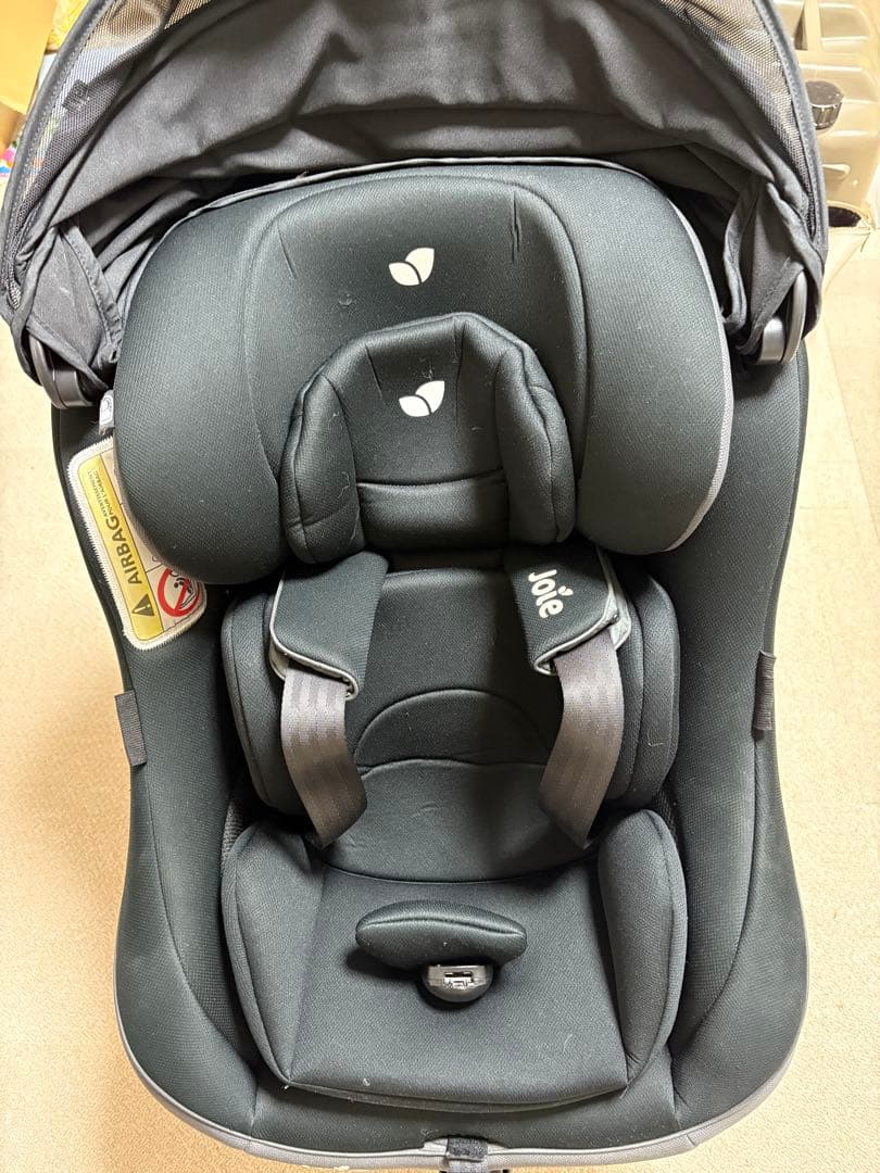 Joie ブラック チャイルドシート　Arc360° キャノピー付き