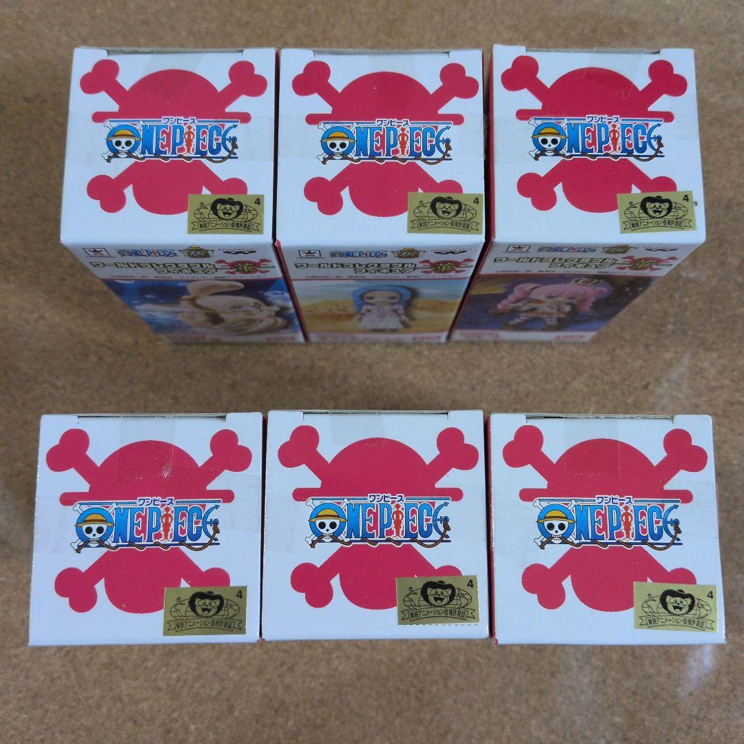 ワンピース ワールドコレクタブルフィギュア 華 全6種セット