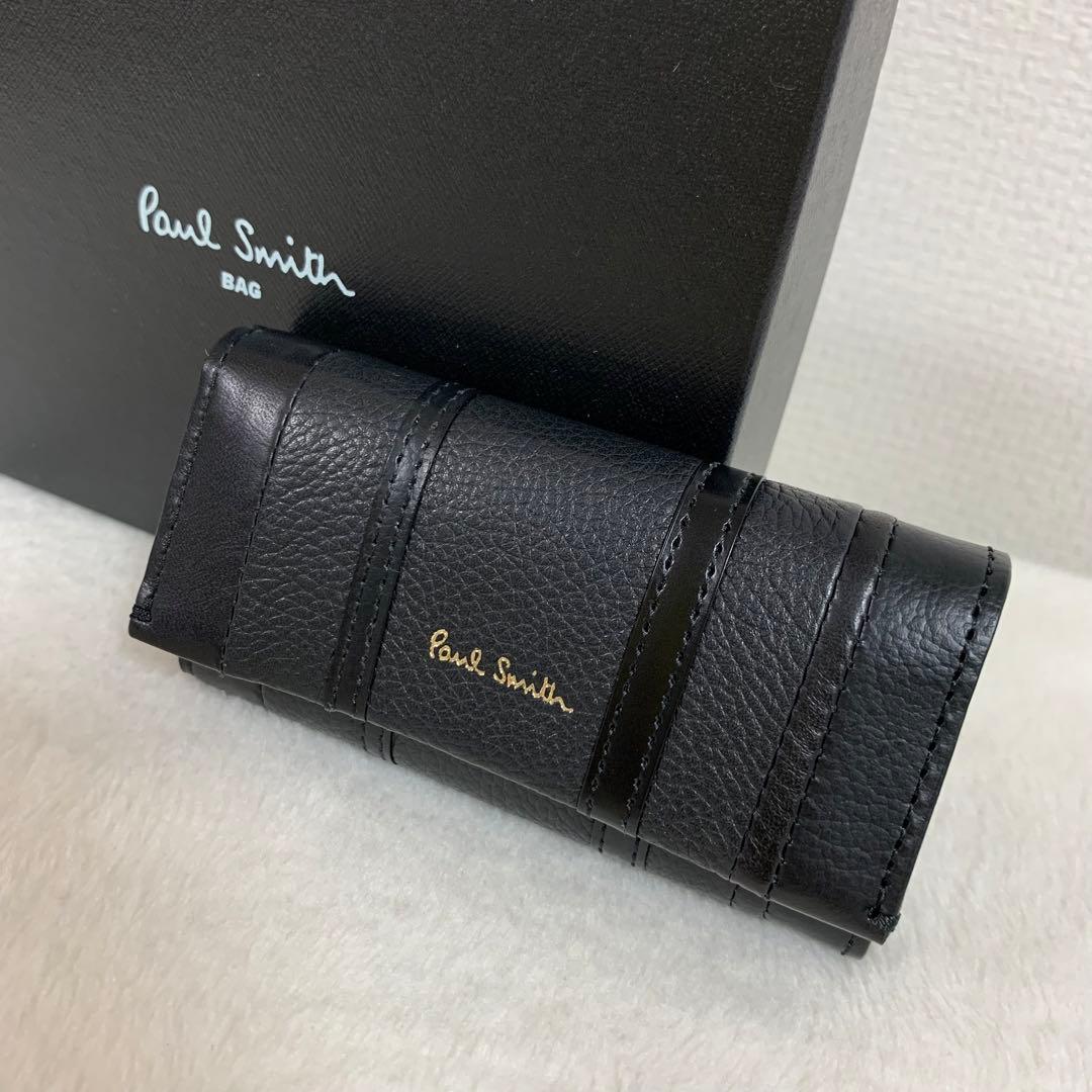 ★箱付き　新品　ポールスミス　革キーケース